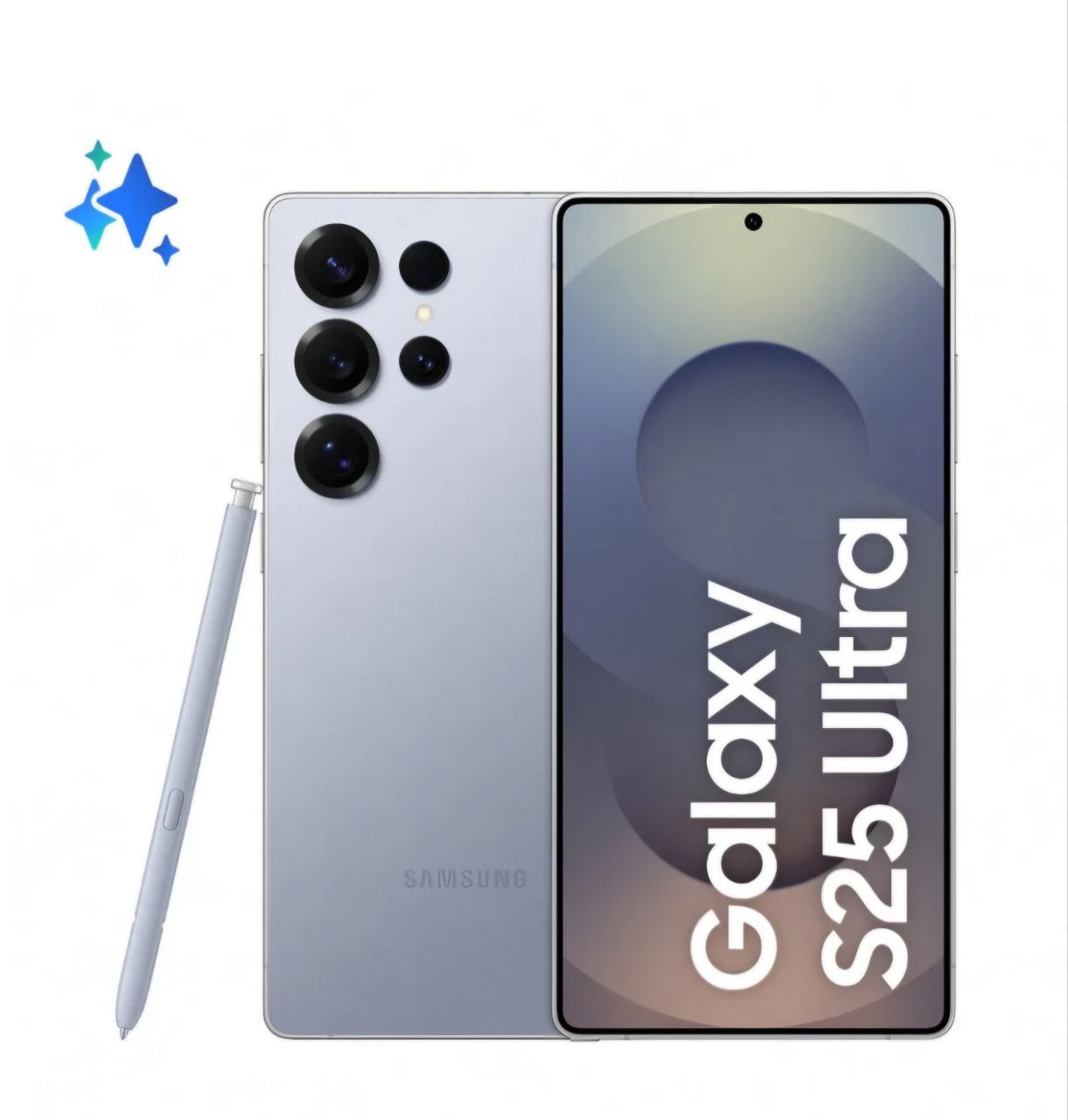 سامسونج جلاكسي إس 25 الترا  1تيرا . تيتانيوم فضي، ازرق